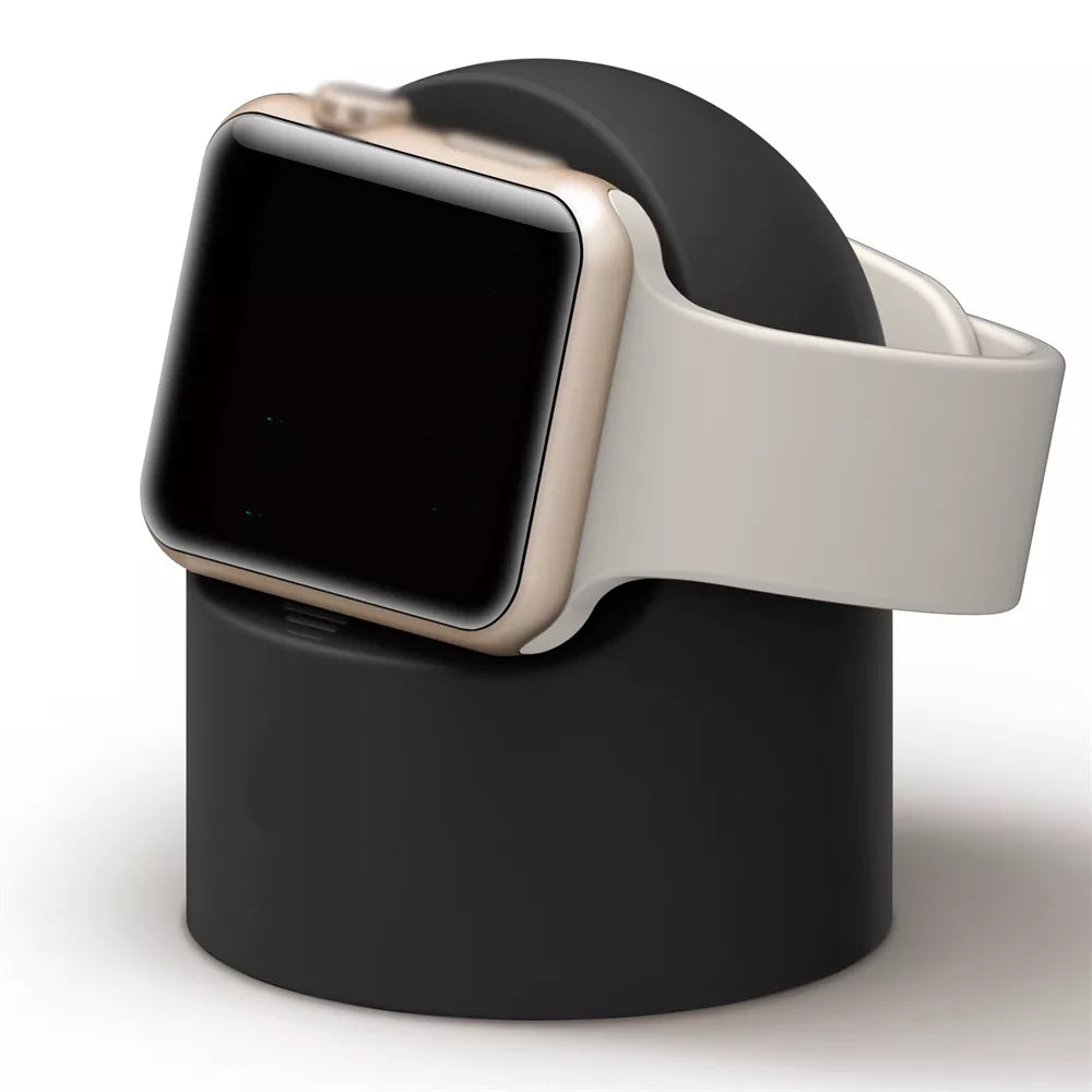 Smartwatch Silicone Charging Stand Compatible with Apple Watch Series 1/2/3/4/5/6/7/8/9