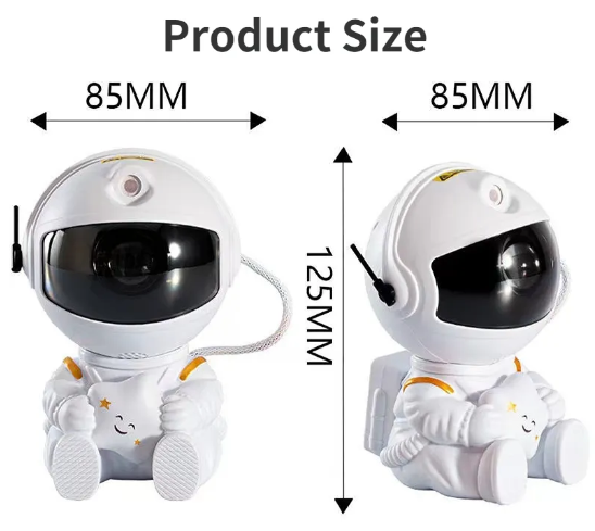 Galaxy Star Astronaut LED Projector Lamp With Remote Control